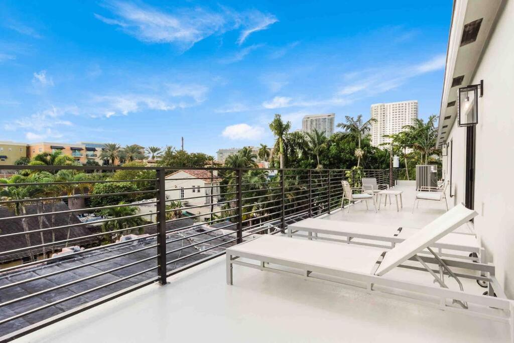 Luxury Paradise Walk To Las Olas -5 Mins To Beach Fort Lauderdale Dış mekan fotoğraf