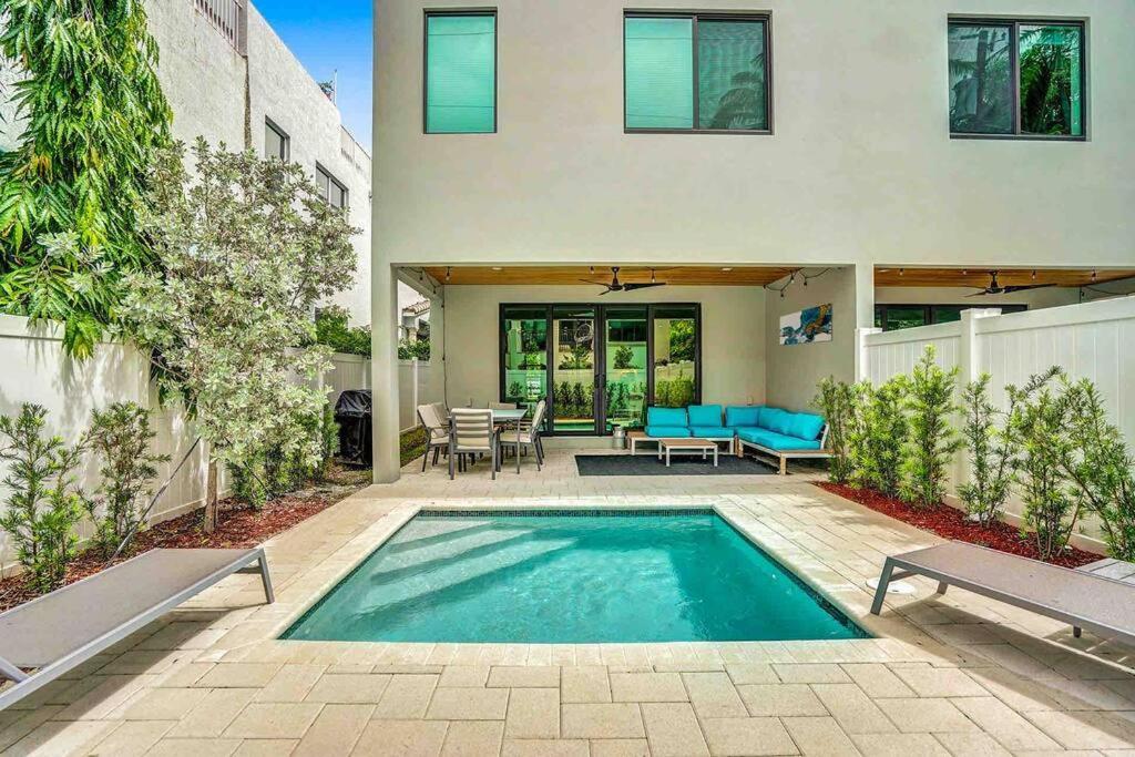 Luxury Paradise Walk To Las Olas -5 Mins To Beach Fort Lauderdale Dış mekan fotoğraf